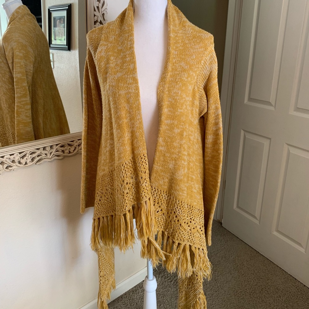 Mustard Knit Sweater